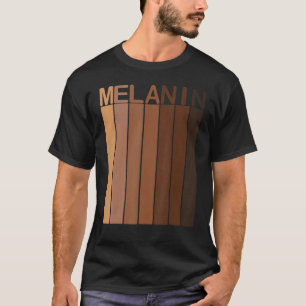 Camiseta Melanin, orgullo negro, reyes en el Día de San Pat