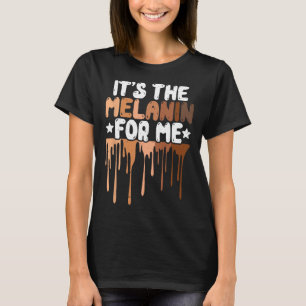 Camiseta Melanin Para Mí Melanated Black History Junetee