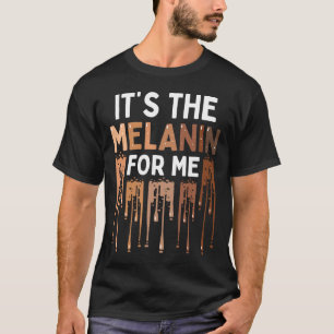 Camiseta Melanin para mí Melanated Black History Mono 2