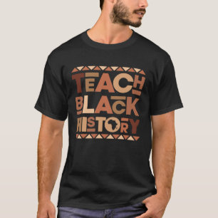 Camiseta Melanin, profesor africano de historia negra