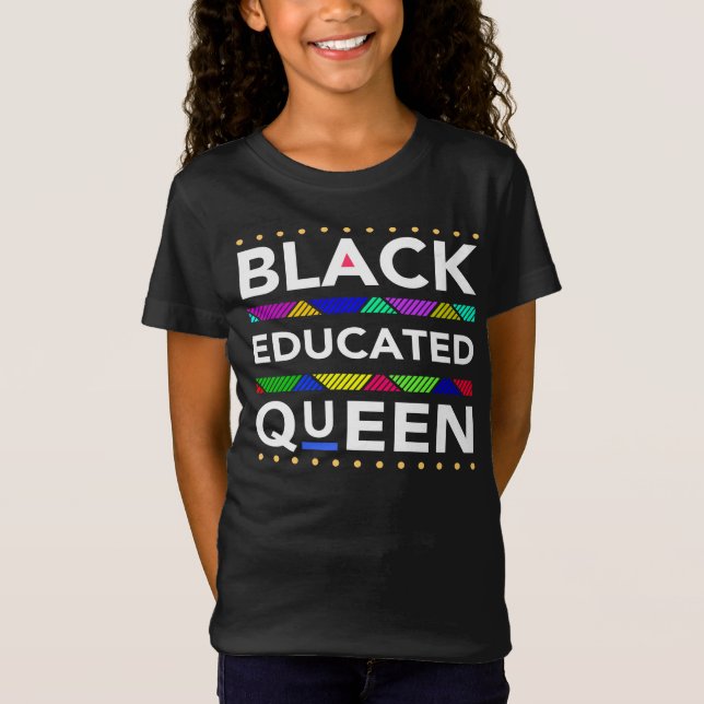 Camiseta Melanin Queen - Mes de la historia negra Dashik af (Anverso)