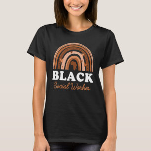 Camiseta Melanin Rainbow Social Work Bs