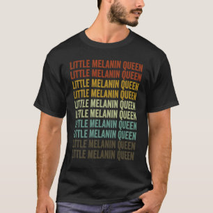Camiseta Melanin Reina Melanin de la piel marrón Reina del