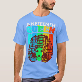 Camiseta Melanin Reina Motivación Positiva Palabra de inspi