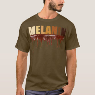 Camiseta Melanin Shades Chocolate Regalo del Orgullo Negro