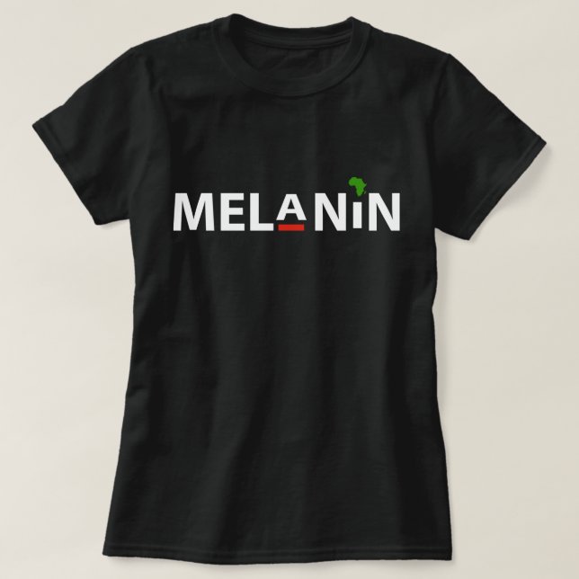 Camiseta Melanin T-Shirt (Diseño del anverso)