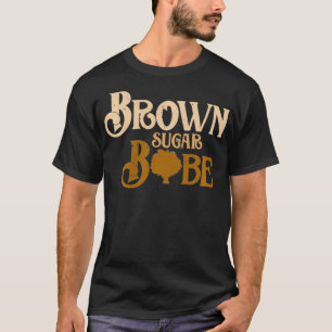 Camiseta Melanina negra afroamericana diseño piel marrón S
