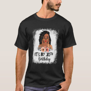 Camiseta Melanina negra de 30 años es mi cumpleaños número