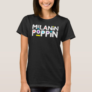 Camiseta Melanina Saltando Angustiadas Reinas Hermanas Muje