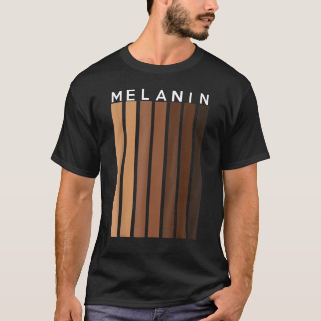 Camiseta Melaninas De Orgullo Negro Para Mujeres Afro Queen (Anverso)