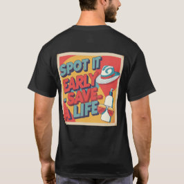 Camiseta Melanoma Awareness T-Shirt – Spot It Early