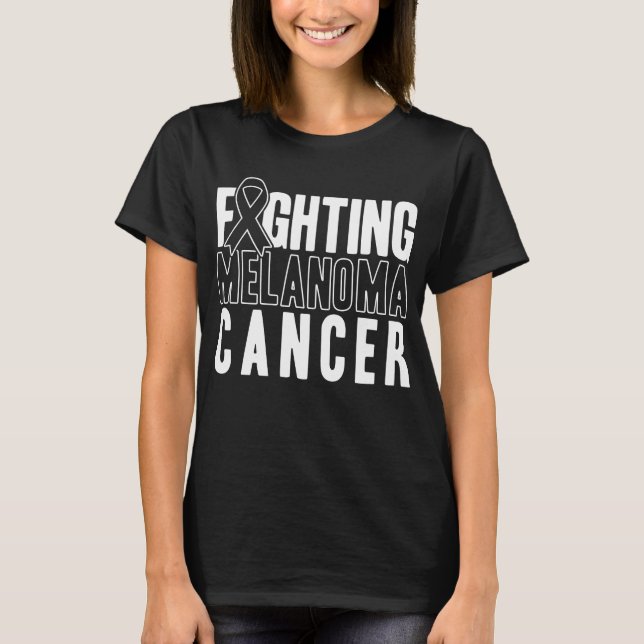 Camiseta Melanoma de cáncer de piel (Anverso)