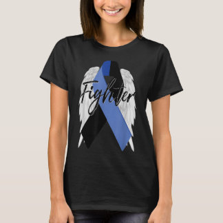 Camiseta Melanoma ocular Ala de la lucha de camisas contra 