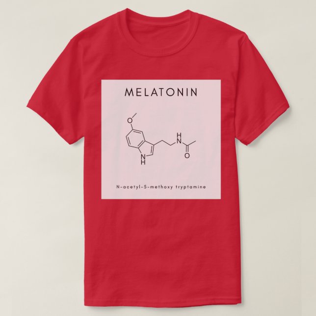 CAMISETA MELATONINA (Diseño del anverso)