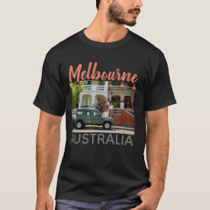 Camiseta Melbourne Australia SUV Floral
