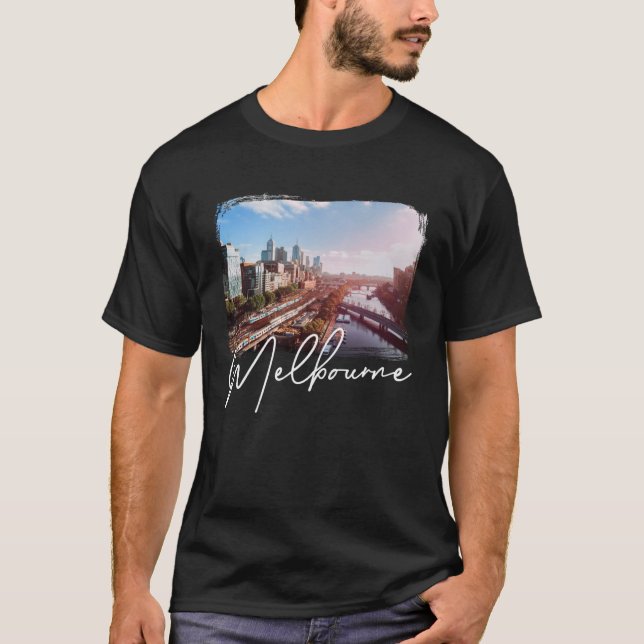 Camiseta Melbourne Melbourne Melbourne Australia (Anverso)