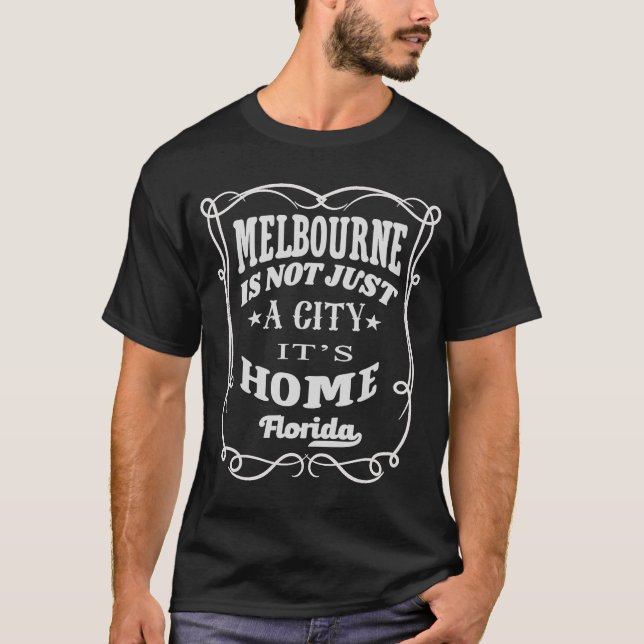 Camiseta Melbourne no es solo una ciudad, es hogar. Melbour (Anverso)
