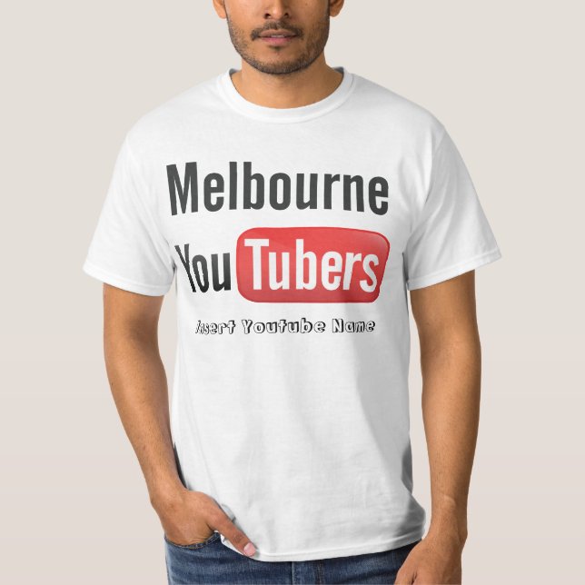 Camiseta Melbourne Youtubers (Anverso)