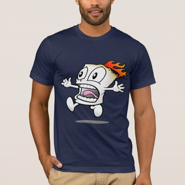 Camiseta Melcocha llameante (Anverso)