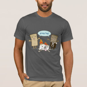 Camiseta Melcocha llameante divertida