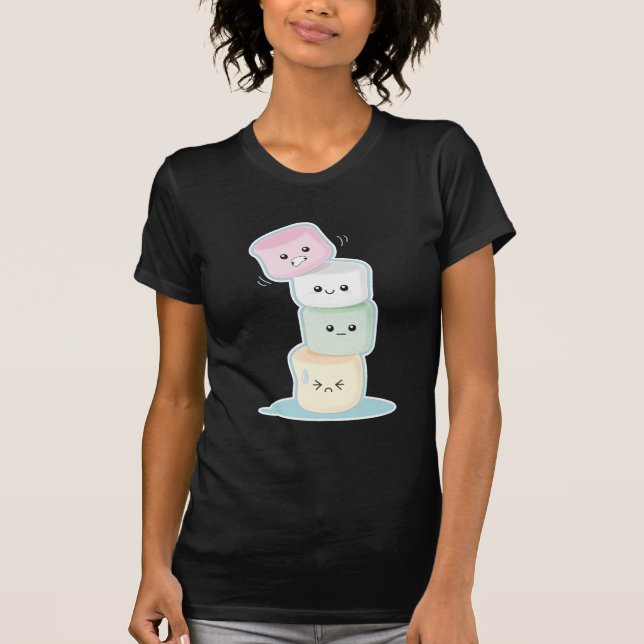 Camiseta Melcochas apiladas (Anverso)