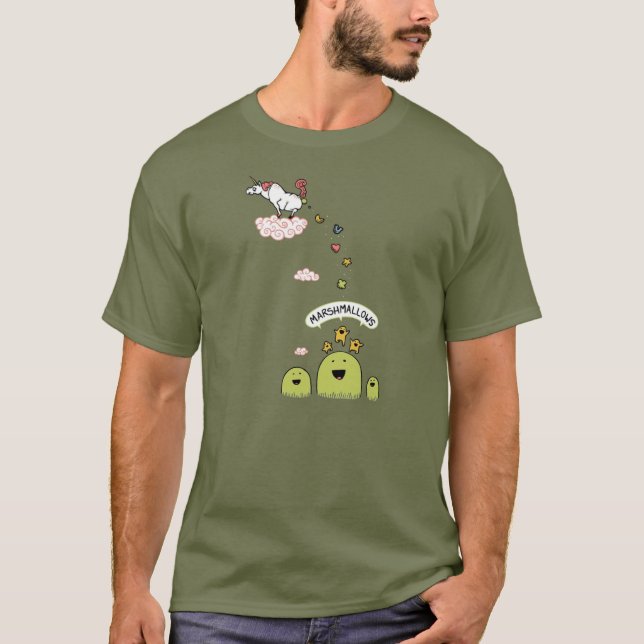 Camiseta Melcochas del unicornio (Anverso)