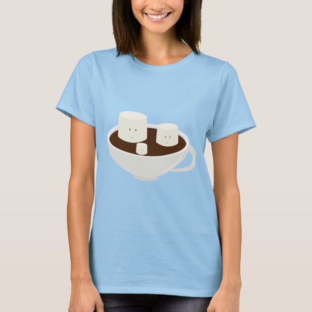 Camiseta Melcochas en chocolate caliente (Anverso)