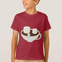Melcochas en chocolate caliente