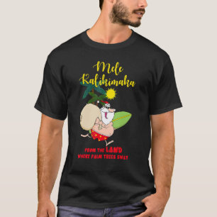 Camiseta Mele a Kalikimaka La tierra de los árboles de palm