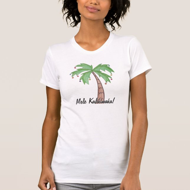Camiseta Mele Kalikimaka (Anverso)