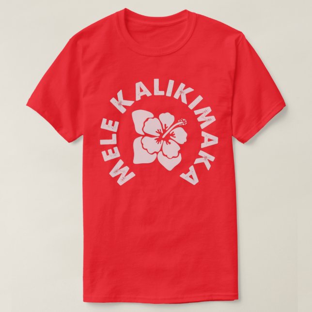 Camiseta Mele Kalikimaka (Diseño del anverso)