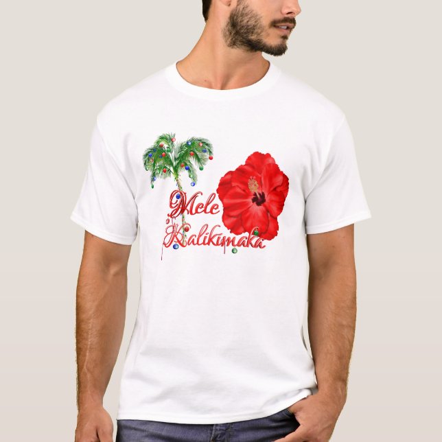 Camiseta Mele Kalikimaka (Anverso)