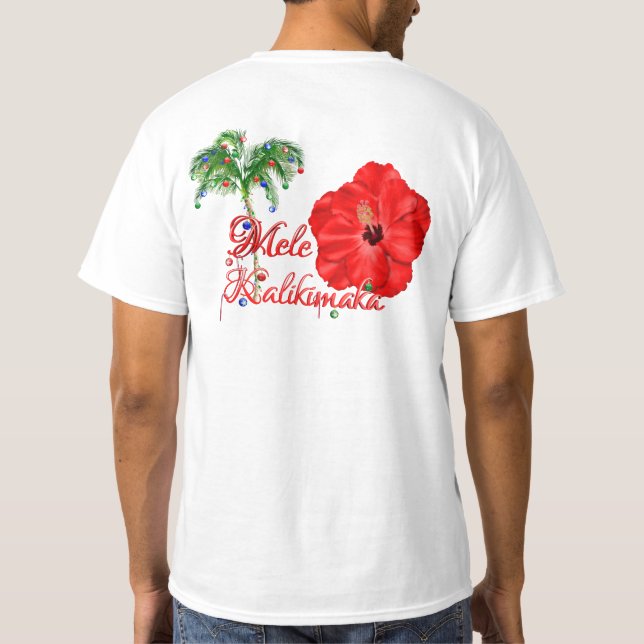 Camiseta Mele Kalikimaka (Reverso)