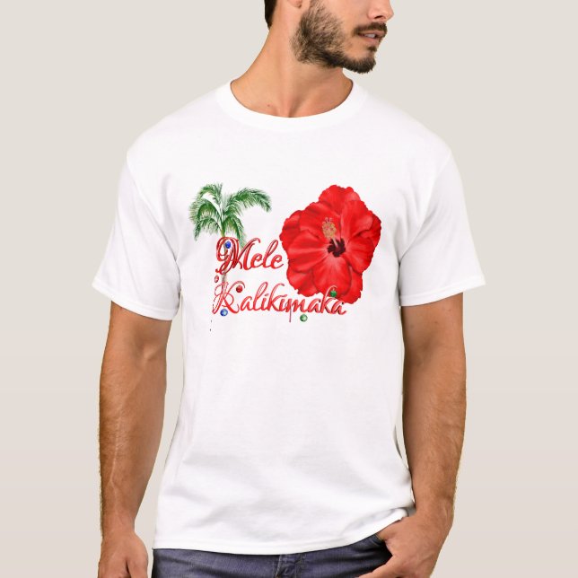 Camiseta Mele Kalikimaka (Anverso)