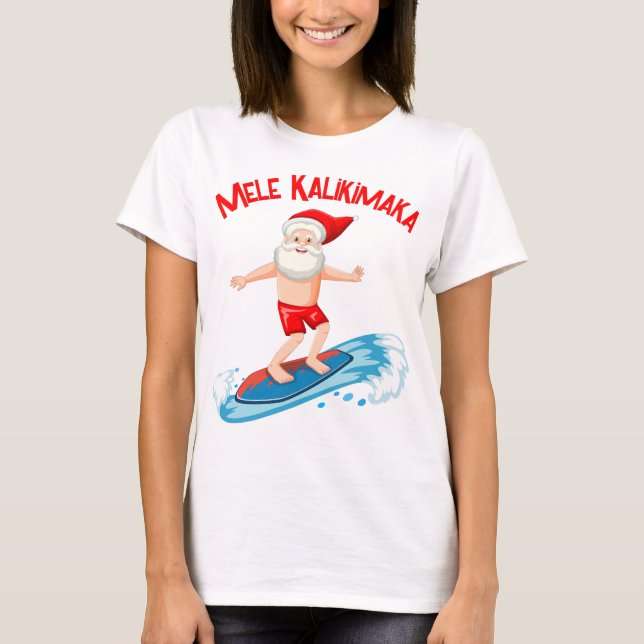 Camiseta Mele Kalikimaka (Anverso)