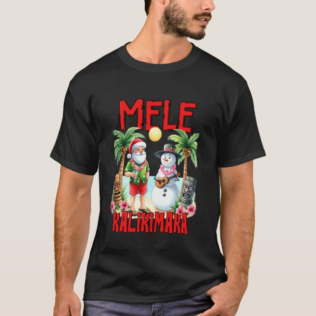 Camiseta Mele Kalikimaka (Anverso)