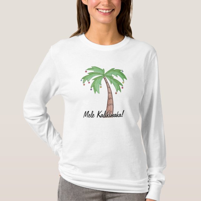 Camiseta Mele Kalikimaka (Anverso)