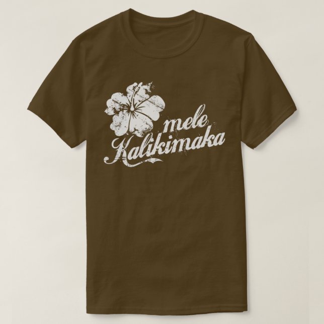 Camiseta Mele Kalikimaka Essential TShirt  (Diseño del anverso)