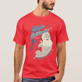 Camiseta Mele Kalikimaka Feliz Navidad al estilo hawaiano