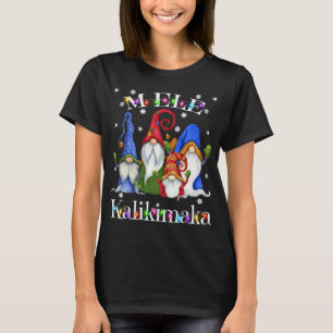 Camiseta Mele Kalikimaka Feliz Navidad Hawái Gn nórdico
