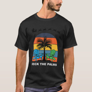 Camiseta Mele Kalikimaka Feliz Navidad Hawaii Deck La Pa