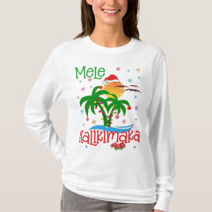 Camiseta Mele Kalikimaka Hawai Feliz Navidad Aloha