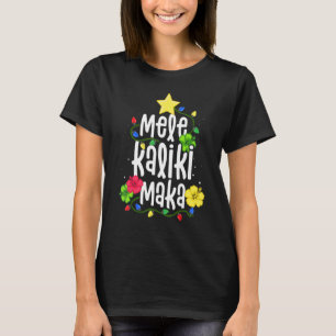 Camiseta Mele Kalikimaka Navidades Gir de Santa Mujeres de
