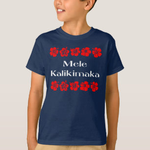 Camiseta Mele Kalikimaka Navidades Hawaiian Aloha T-Shirt