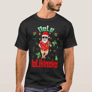 Camiseta Mele Kalikimaka Navidades Santa Shaka Hawaii 3