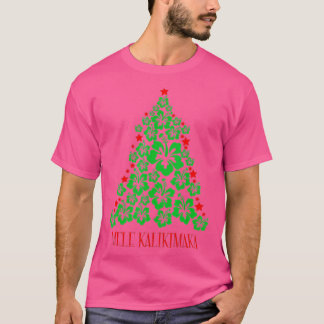 Camiseta Mele Kalikimaka Para Mujeres Hawaii Christm