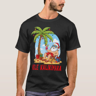 Camiseta Mele Kalikimaka Santa Navidad