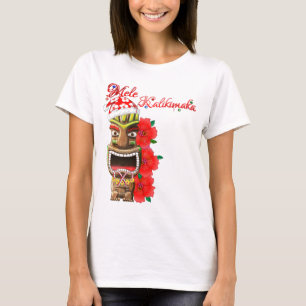 Camiseta Mele Kalikimaka Santa Tiki
