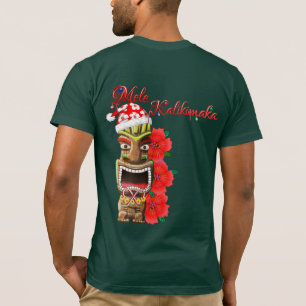 Camiseta Mele Kalikimaka Santa Tiki