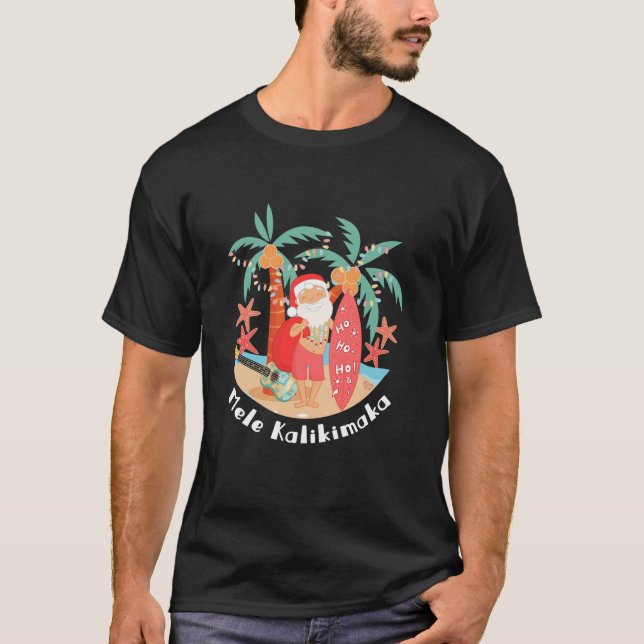 Camiseta Mele Kalikimaka Shirt Hawaiian Navidades (Anverso)